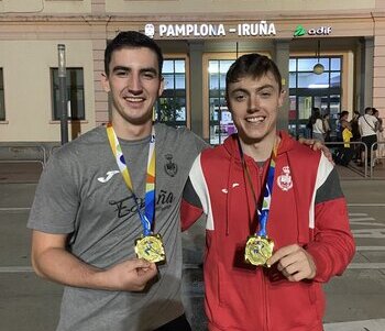 Xavier González y Josu Arzoz presumen de un oro mundial