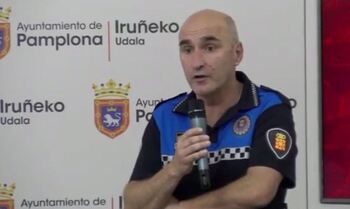 Dimite Javier Goya, Jefe de la Policía Municipal de Pamplona