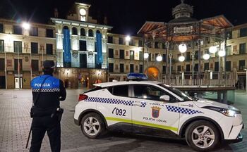 Detenido por agredir a un policía local en Tudela