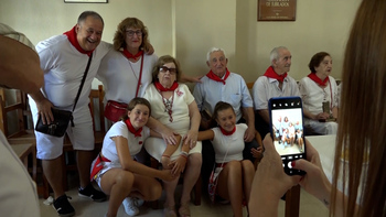 Santacara homenajea a sus mayores con el 'Día del jubilado'