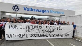 Sindicatos de VW Navarra y proveedores hacen causa común
