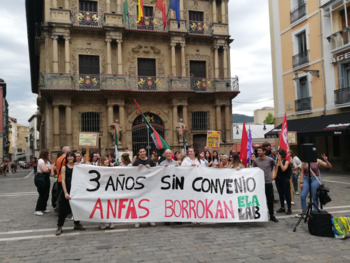 Trabajadores de ANFAS denuncian el “bloqueo” del convenio