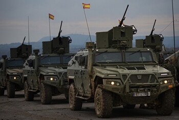 España inicia el despliegue de militares en Eslovaquia