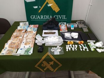 Desarticulado un punto de venta de droga en San Adrián