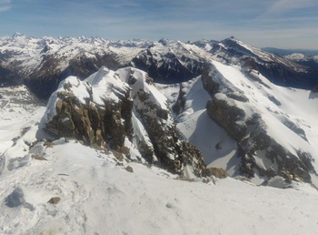 Muere un montañero navarro en el pico Aspe de Huesca