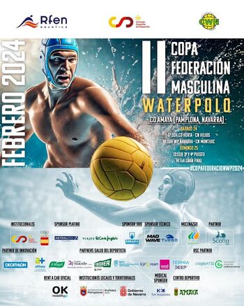 Waterpolo Navarra organiza la Copa Federación