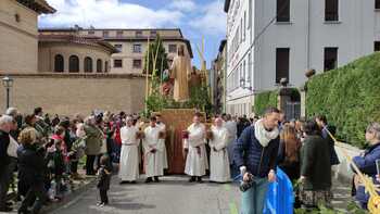Los feligreses salen a celebrar el Domingo de Ramos