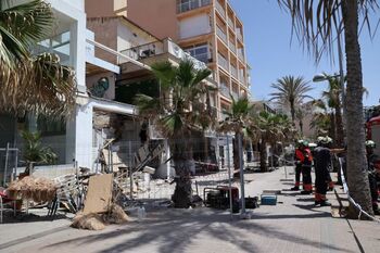 El restaurante derrumbado en Palma no tenía licencia de terraza