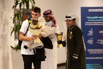 Osasuna entrena esta tarde ya en Riad