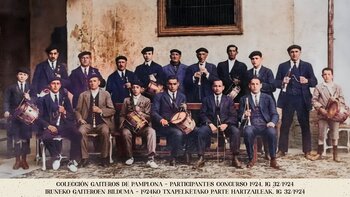 Pamplona conmemorará el gran concurso de dulzaineros de 1924