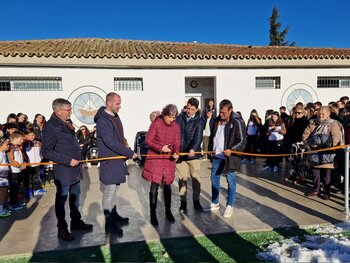 Inaugurado el nuevo campo de fútbol de Buñuel