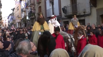 Sangüesa celebra un año más su tradicional Misterio de Reyes